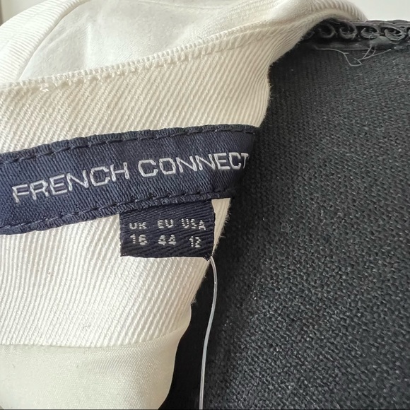 French connection white lace up dress - Picture 4 of 6